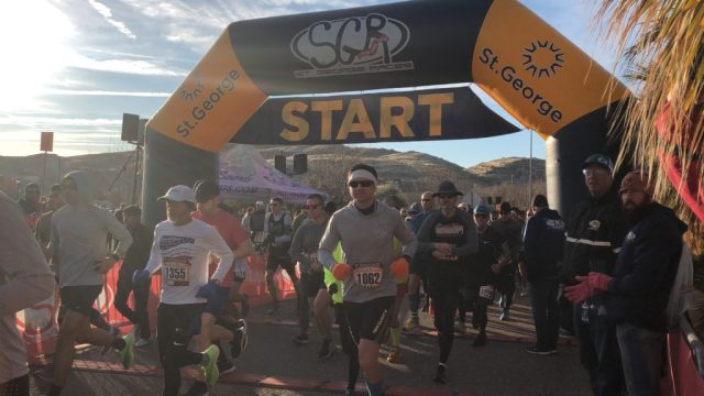 Saint George Half Marathon Start 2020